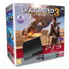 Consola Ps3 320gb   Uncharted 3